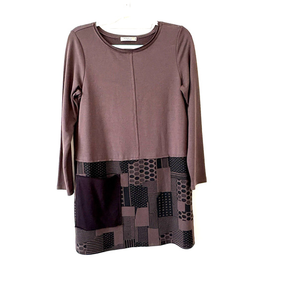 Chalet et cici Tunic Womens Small Lagenlook Boho Vacation Resort Travel Coastal - Picture 1 of 6